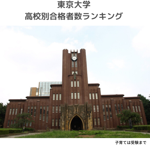 東京 大学 合格 発表 高校 別